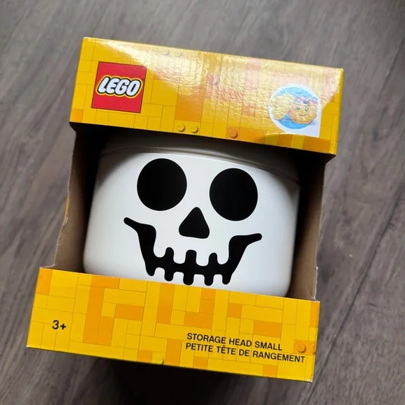 LEGO Halloween Skull Storage Head Small - Brand New - Picture 2 of 6